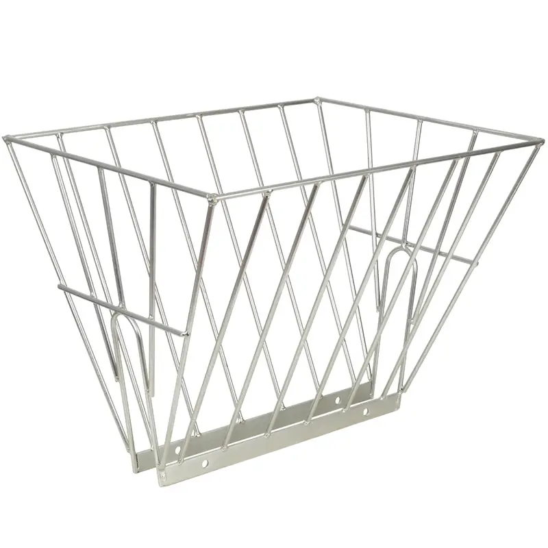 B-Ware: Heuraufe doppelt zum Aufstecken auf Boxenwände & Horden - Raufe 61,5x50x48cm Top-Angebot