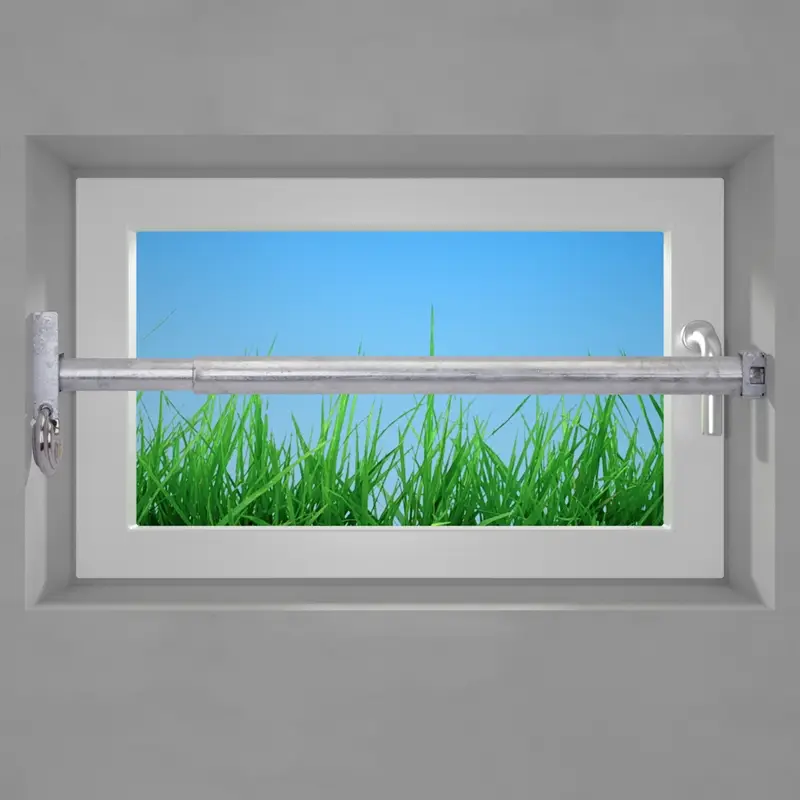 Fenstersicherung, 1 Fach, verzinkt, 1000-1700mm Beliebt