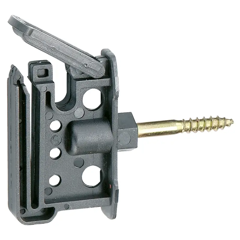 Markenware 50x Klippisolator "Maxi Tape" - Multi-Isolator Recyclingmaterial mit Holzgewinde