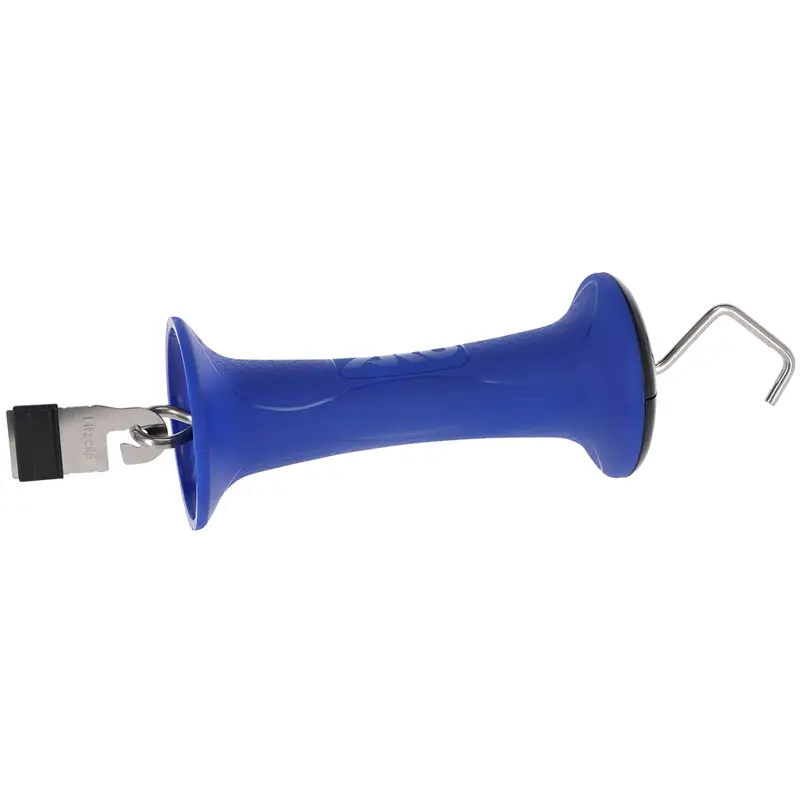 Zertifiziert Torgriff Premium mit Litzclip® Bandanschluss 20mm, blau