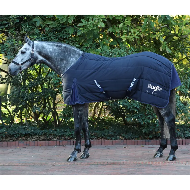 Online Kaufen RugBe Stalldecke für Pferde, Indoor Stall-Pferdedecke, 105cm, blau