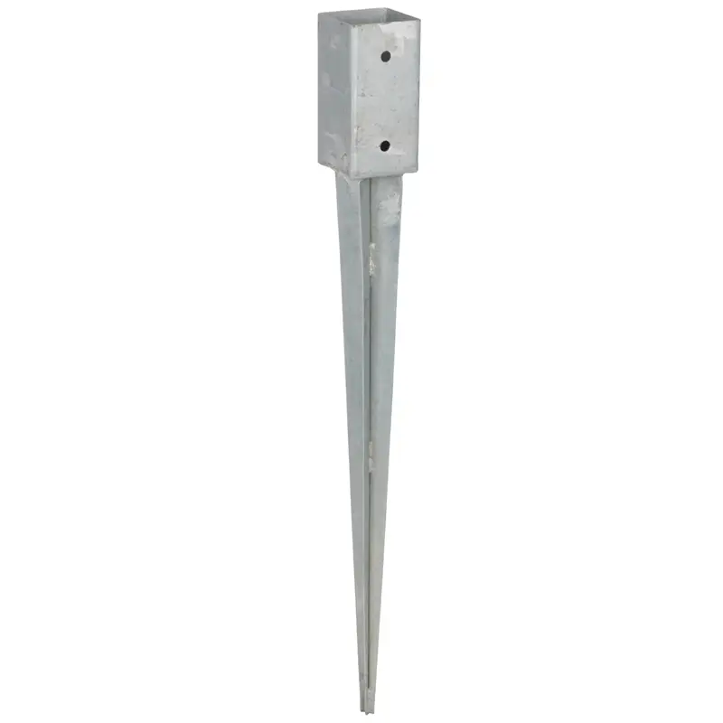 Bestseller Bodeneinschlaghülse, Metall, 7 x 7 x 75cm