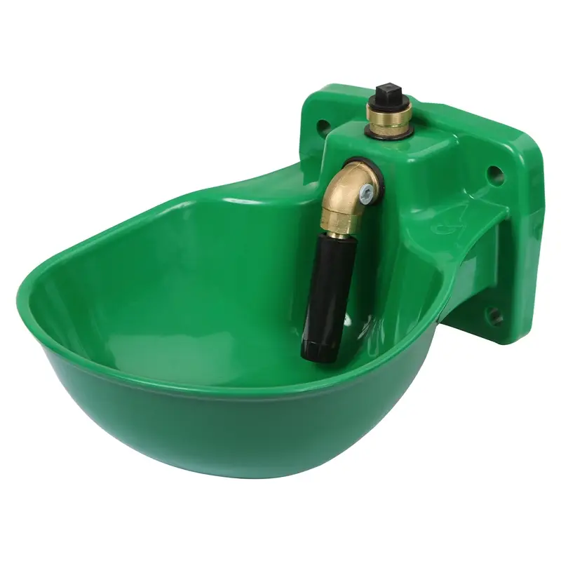 Schneller Versand Tränkebecken K75 - Pferdetränke mit Rohrventil, 3/4"-Anschluss, Kunststoff