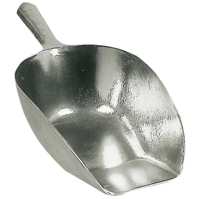 Futterschaufel aus Aluminium, eckige Abwiegeschaufel, ca. 2500g Sofort Bestellen
