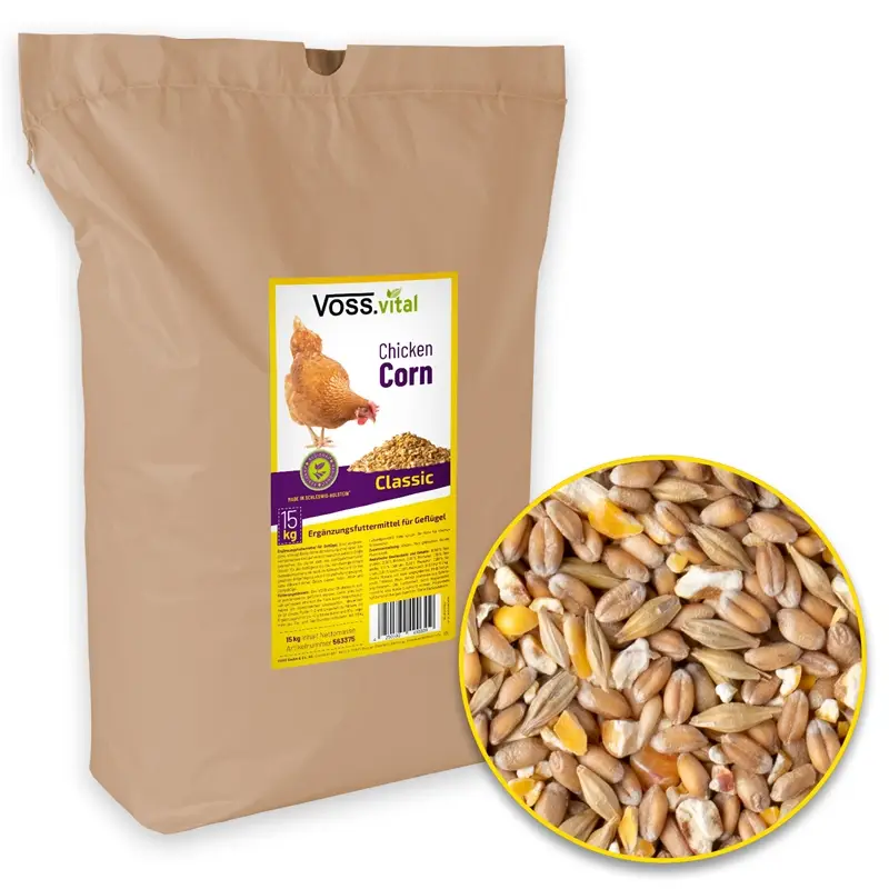 Letzte Chance VOSS.vital - Hühnerfutter, Chickencorn, 15kg