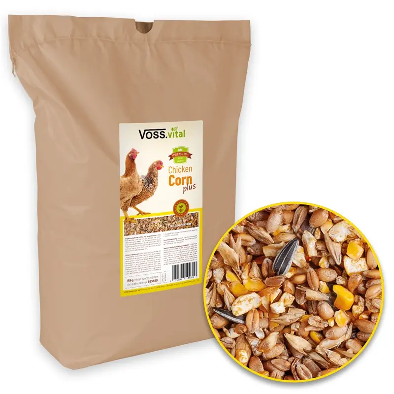 Knallerangebot VOSS.vital - Hühnerfutter, Chickencorn Plus, 15kg