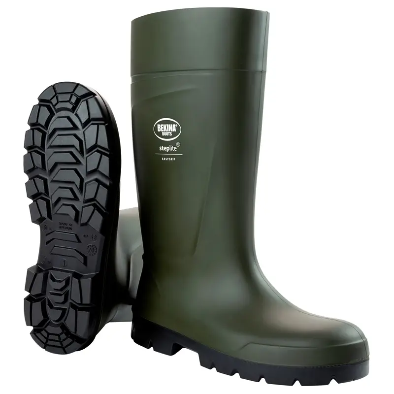 Jetzt Kaufen Bekina Arbeitsstiefel Easygrip, S5 Gummistiefel, Sicherheits-Stiefel, olivgrün, Gr. 40