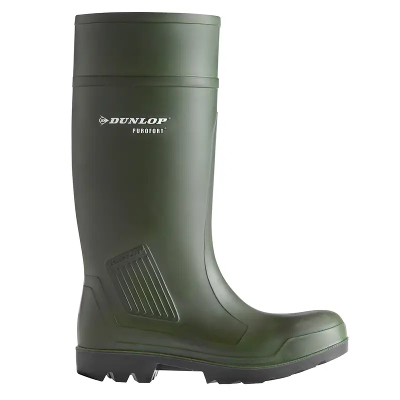 Dunlop Arbeitsstiefel Purofort S5, Gummistiefel mit Stahlkappe und Reflektoren, Gr. 37 Rabatt