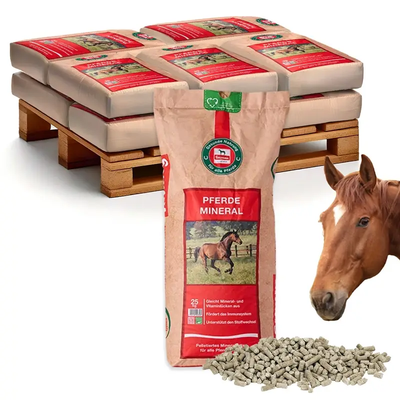 Salvana Pferdemineral 10x25kg - Mineralfutter-Pellets für Pferde Schnäppchen
