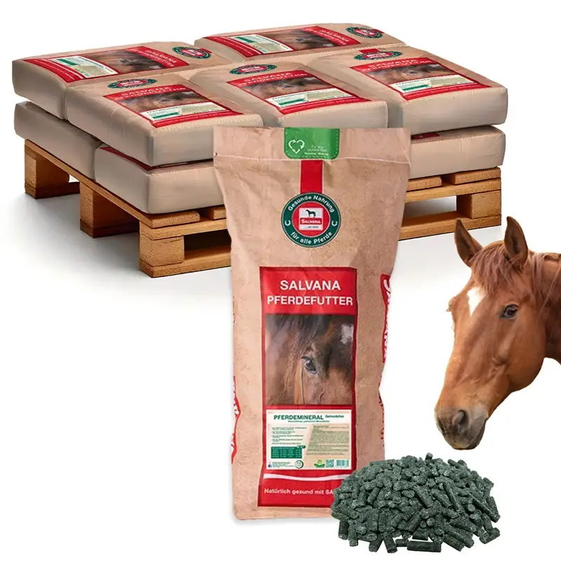Salvana Pferdemineral getreidefrei 10x25kg - Mineralfutter-Pellets für Pferde Schnäppchen