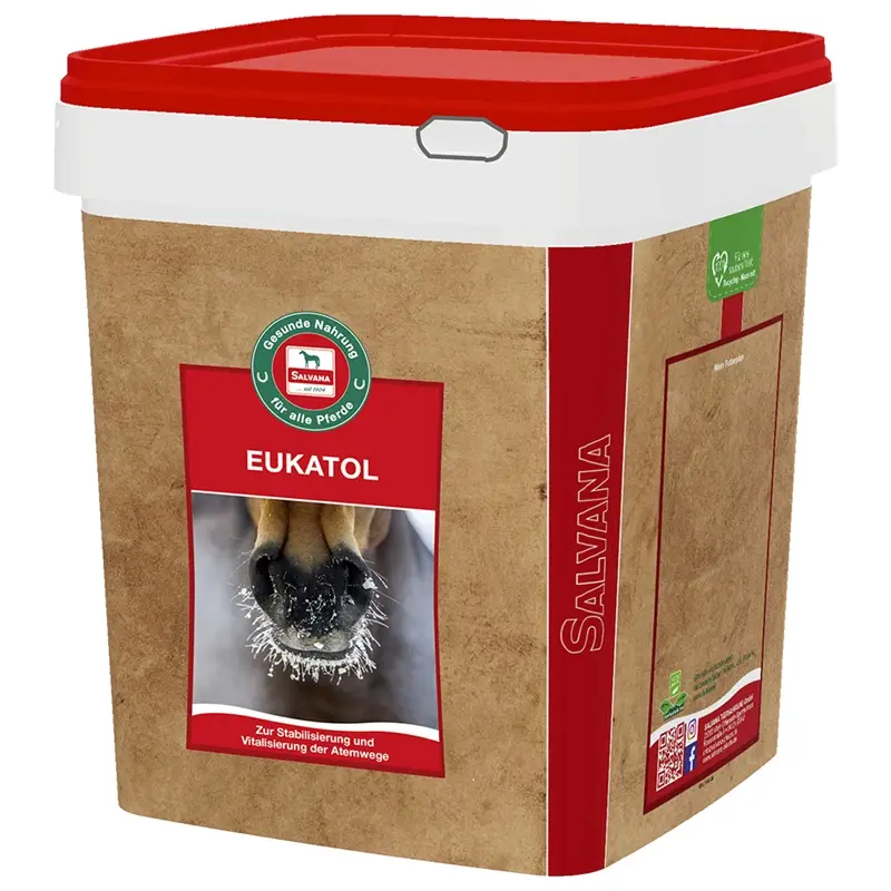 Salvana Eukatol 5kg - Ergänzungsfuttermittel-Pulver für Pferde Aktuell