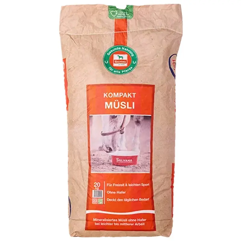 Versand Am Gleichen Tag Salvana Kompakt Müsli 20kg - mineralisiertes, eiweißreduziertes Müsli für Pferde