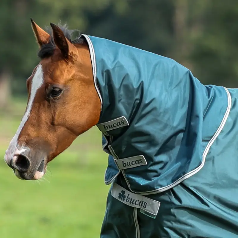 Bucas Atlantic Turnout Neck 50g, 125cm, Halsteil, grün mit Dermo-care-Innenfutter Angebot