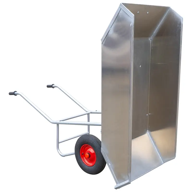 Growi® Alustar Kippkuli - 450 Liter, 500kg Tragkraft, Aluminium, Kippkarre Sofort Bestellen