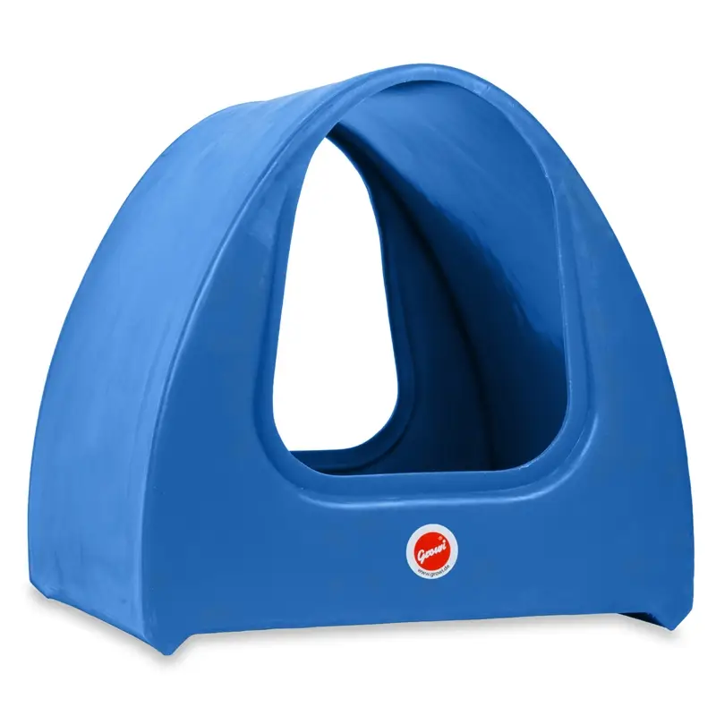 Finale Aktion Growi® Saddle-Pac, mobiler Sattelbock mit Stauraum, 39x44x44cm, blau