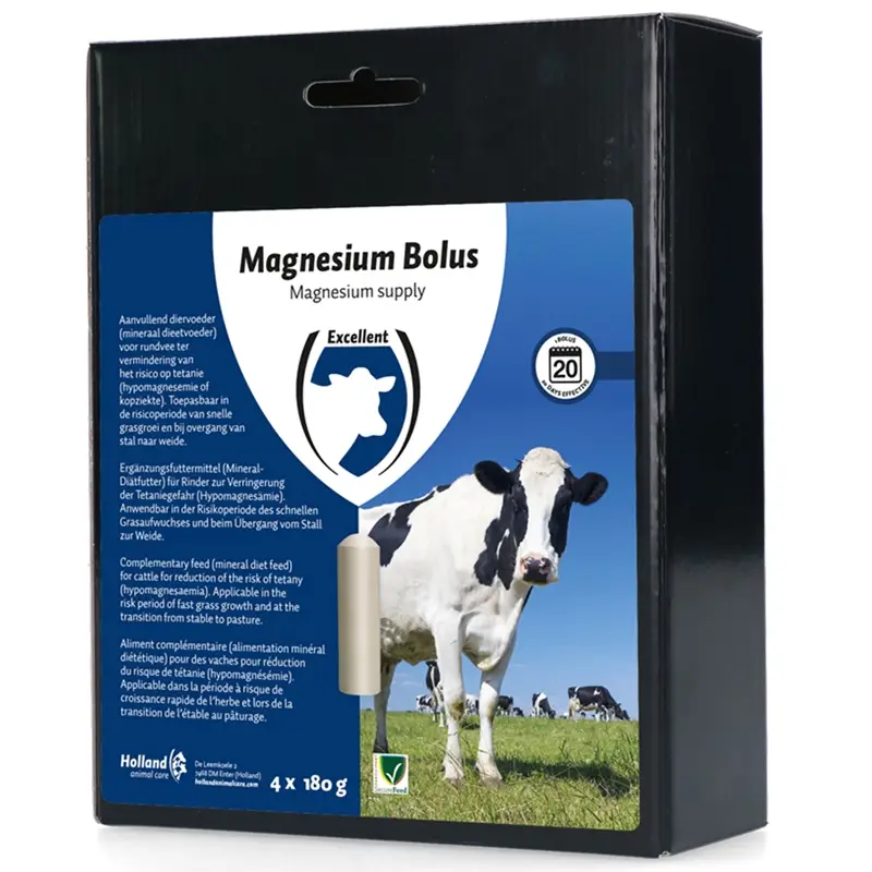 Excellent Magnesium Bolus 4x180g - Mineraldiätfuttermittel für Rinder Beliebt