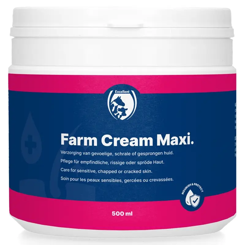 Preiswert Excellent Farm Cream Maxi Tiegel 500ml - Hautcreme mit Lanolin, Vitamin?E und Chlorhexidin