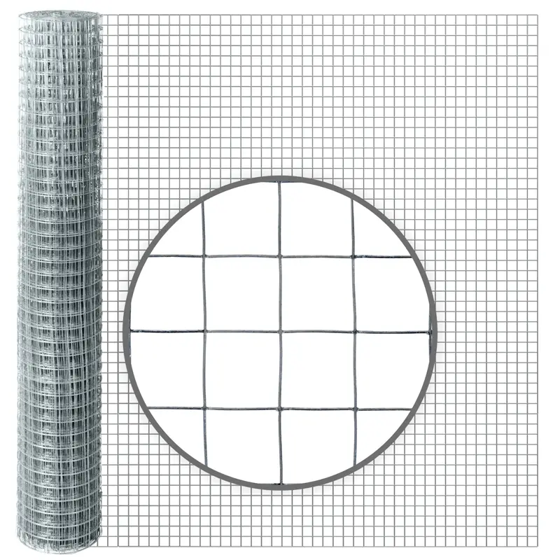 Preisreduziert VOSS.farming 10m Volierendraht, Drahtgitter, Höhe 150cm, 19x19x0,75mm, verzinkt