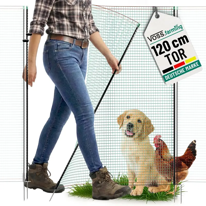 Top-Seller VOSS.farming Tür für Weidezaunnetze, ohne Strom, 120cm