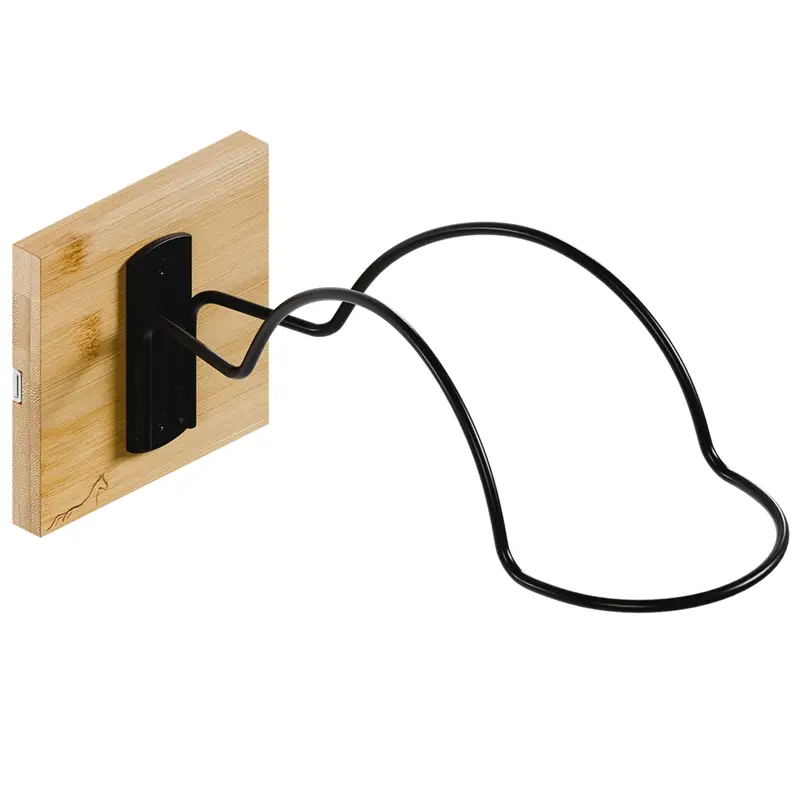 Magnetische Trägerplatte mit Helmhalter - mobiler Halter für Reithelme, belastbar bis 9kg Preisknaller