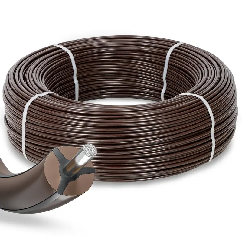 VOSS.farming MustangWire, Ø 8mm, 400m, Horsewire, Pferdezaun Draht, braun Rabatt