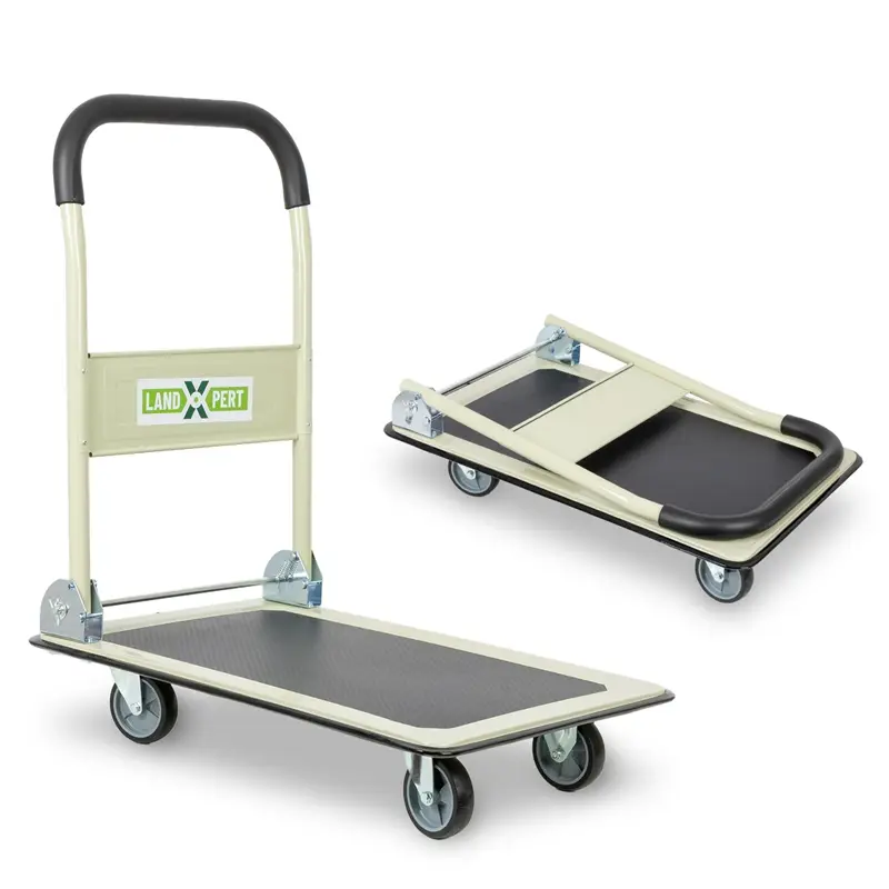 LandXpert Transportwagen klappbar 175kg, Plattformwagen, Transporthilfe Echt