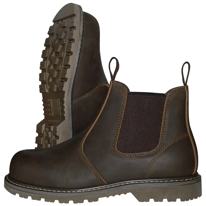 Angebot Lederstiefel "Rico", Freizeitschuhe, Chelsea Boots, mit Gummisohle, gewachstes Leder, braun, Gr. 39