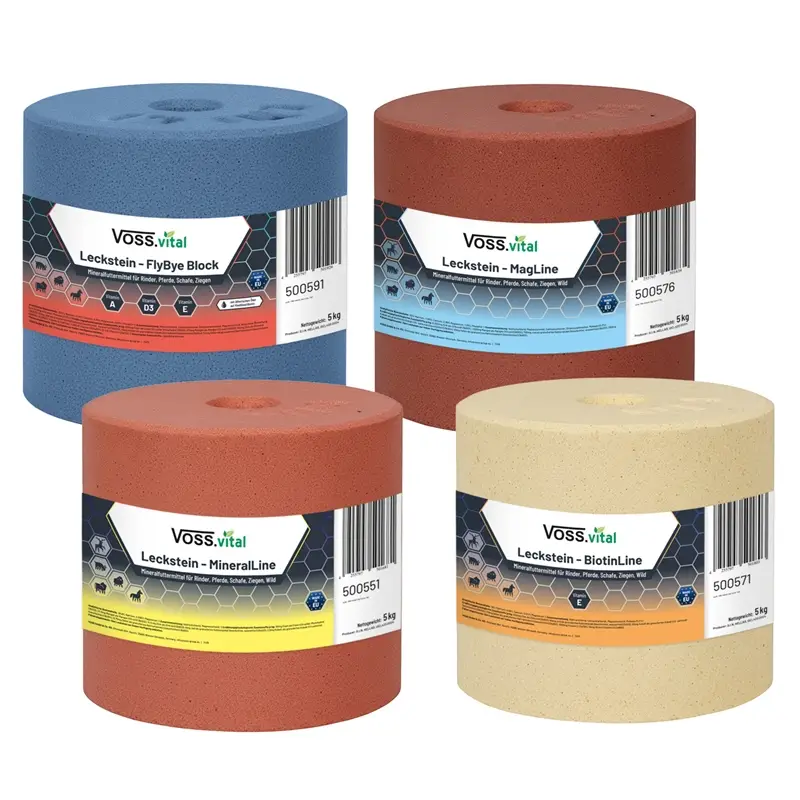 Wochenendangebot VOSS.vital Leckstein SET - SummerBox4x5kg