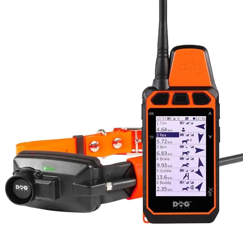 SET DogTrace X30B Short + X40 Handsender, Hundeortungsgerät für die Jagd - Hundeortung Preiswert