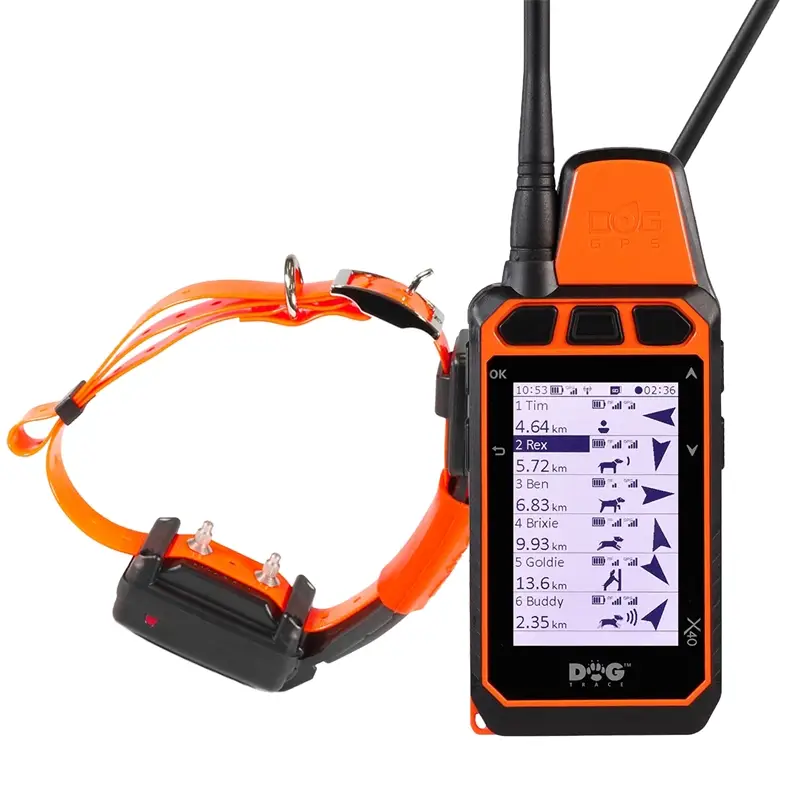 Super-Preis SET DogTrace X30T Short + X40 Handsender, Hundeortungsgerät für die Jagd - Hundeortung
