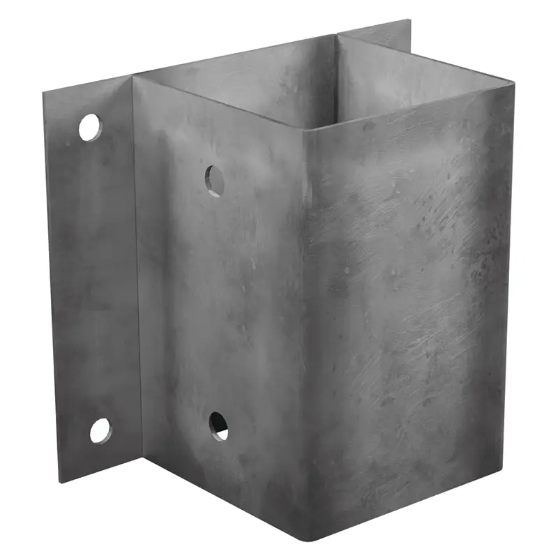 Mega-Angebot Wandhalterung 9x9x15cm, Pfostenträger verzinkt zum Andübeln