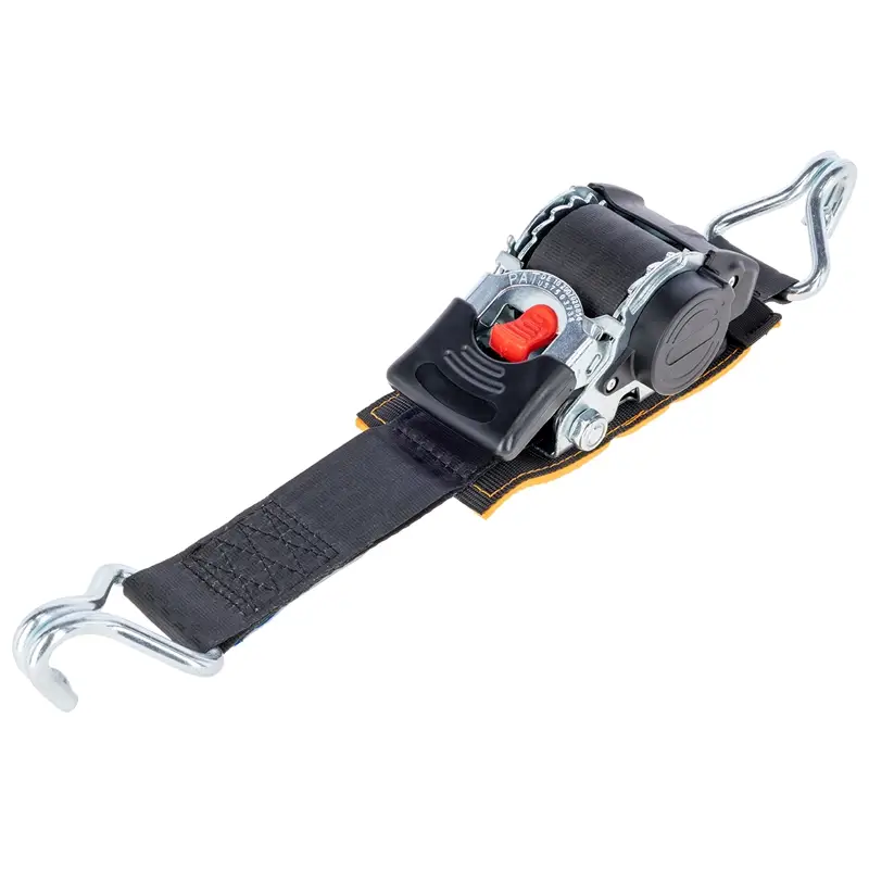 Aktuell Automatik-Zurrgurt mit Aufrollfunktion und Polster, 3m, 50mm, schwarz