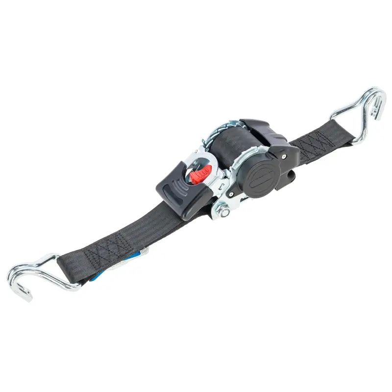 Preisknaller Automatik-Zurrgurt mit Aufrollfunktion, 3m, 50mm, schwarz