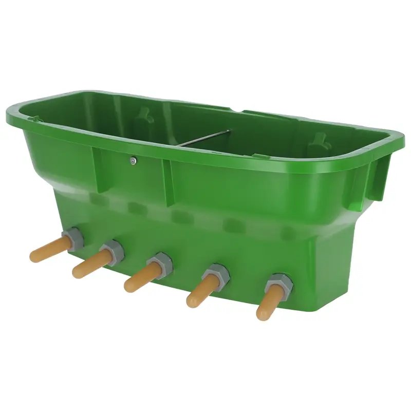 Kälbertränkewanne Multi Feeder mit 5 Latex-Saugern, 30 Liter Knallerangebot
