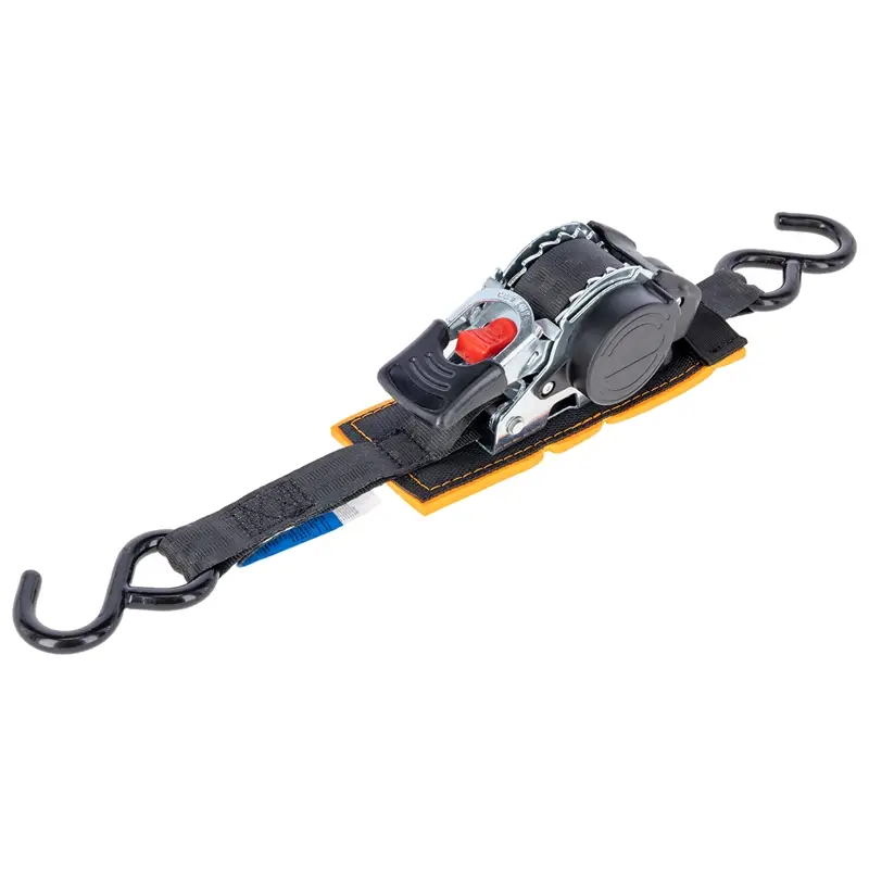 Automatik-Zurrgurt mit Aufrollfunktion und Polster, 3m, 25mm, schwarz Sale