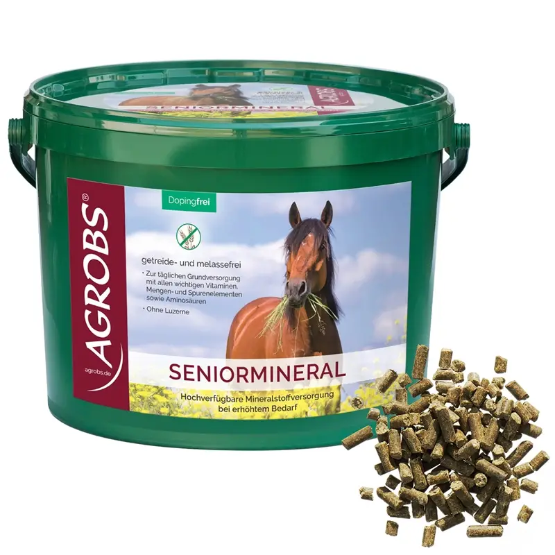 Agrobs Seniormineral 10kg - Mineralfutter mit Aminosäuren Meistverkauft