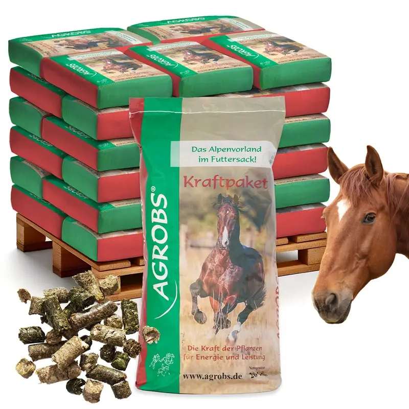 Agrobs Kraftpaket 45x20kg - energiereiche Cobs zur Ergänzung Direktkauf