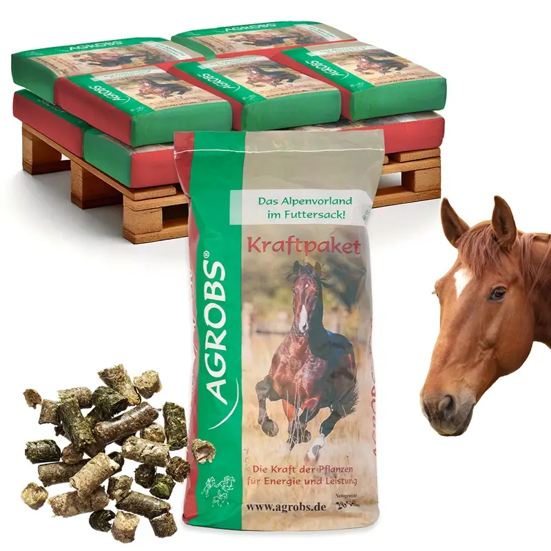 Schneller Versand Agrobs Kraftpaket 12x20kg - energiereiche Cobs zur Ergänzung