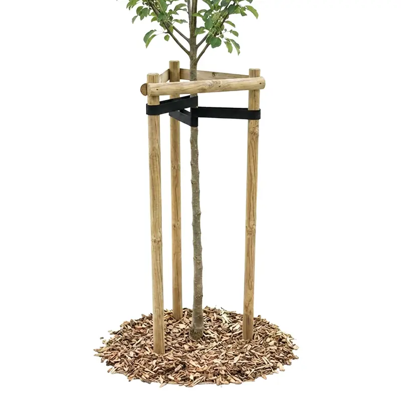 VOSS.garden Baumstützen Set 160cm, Baumpfahl, Baumbefestigung, Baumschutz, Rankhilfe Kracherpreis