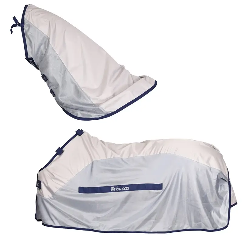 Preiswert Buzz-Off Rain & Neck Fliegendecke 145cm wasserdicht, atmungsaktiv mit abnehmbarem Halsteil
