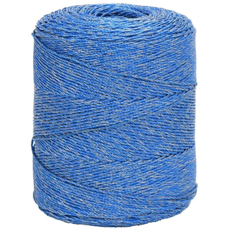 VOSS.farming Weidezaunlitze Wildabwehr 1000m, 6x0,25 Niro, blau Super-Preis