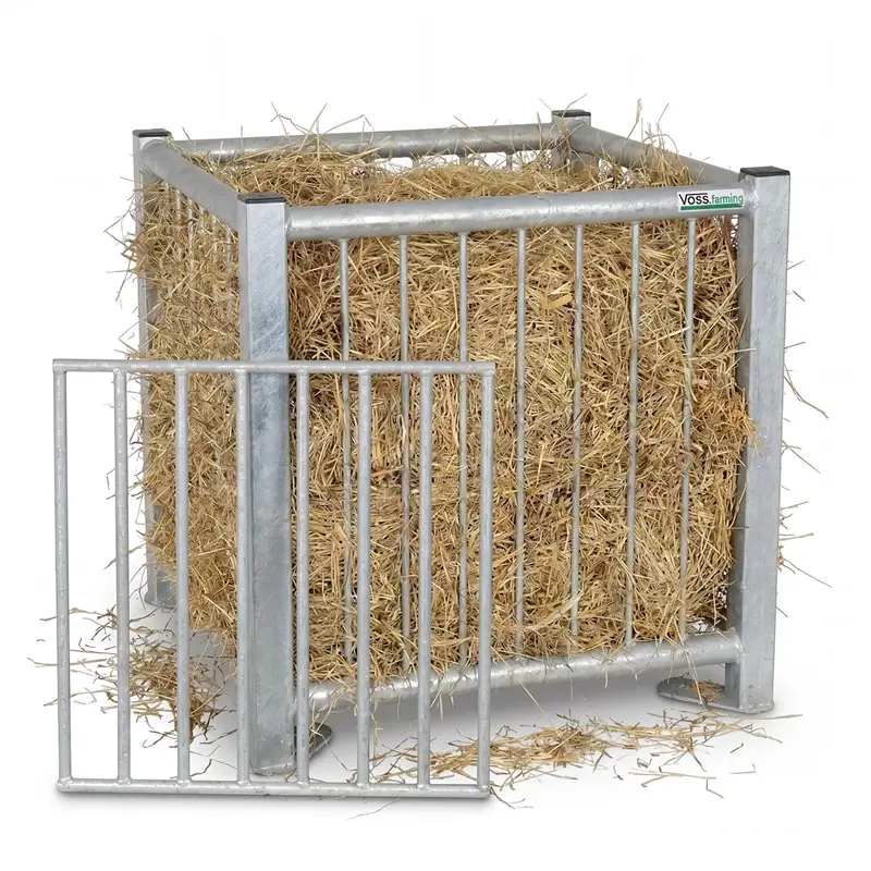 Direkt Vom Hersteller VOSS.farming Heubox "SlowFeed", ca. 8kg, Futtersparraufe, verzinkt
