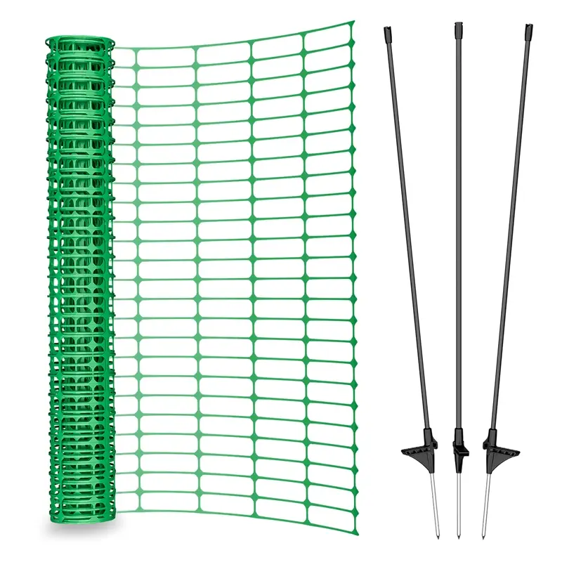 LandXpert Basic Begrenzungszaun Set 30m, 100cm hoch + 20x Fiberglaspfahl Zertifiziert