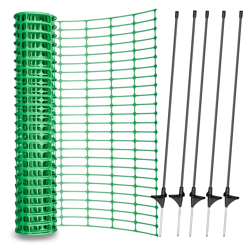 LandXpert Basic Begrenzungszaun Set 80m, 100cm hoch + 55x Fiberglaspfahl Kracherpreis