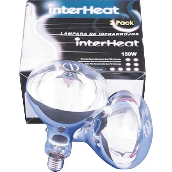 Sichere Zahlung Infrarotlam. weiß 150 W Interheat (2 Stk)