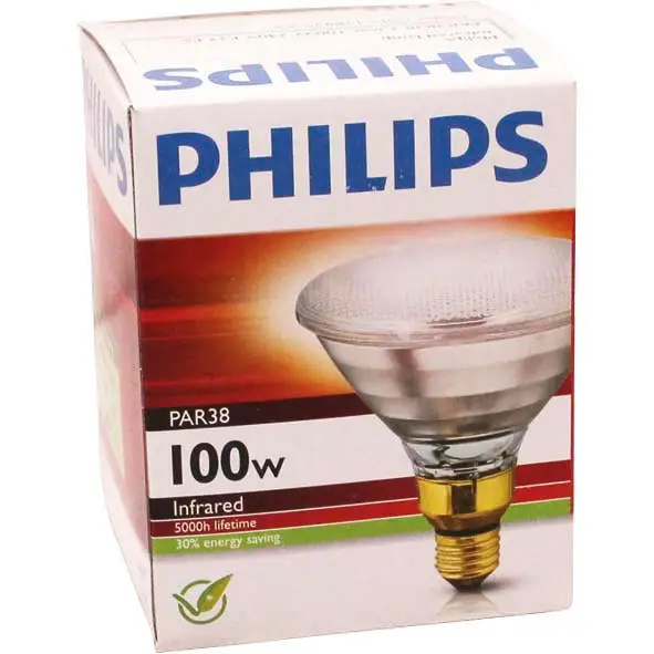 Infrarotsparlampe weiß 100 W Philips Direkt Vom Hersteller