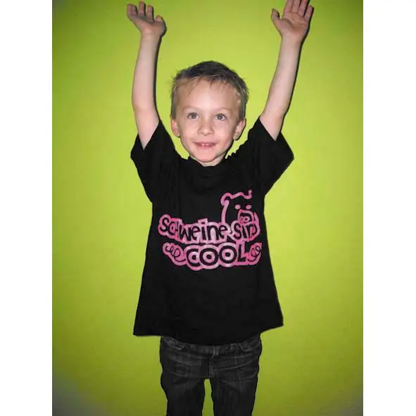 T-Shirt "Schweine sind cool" Kinder Beliebt