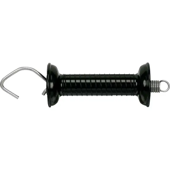 Torgriff schwarz mit Haken Top-Angebot
