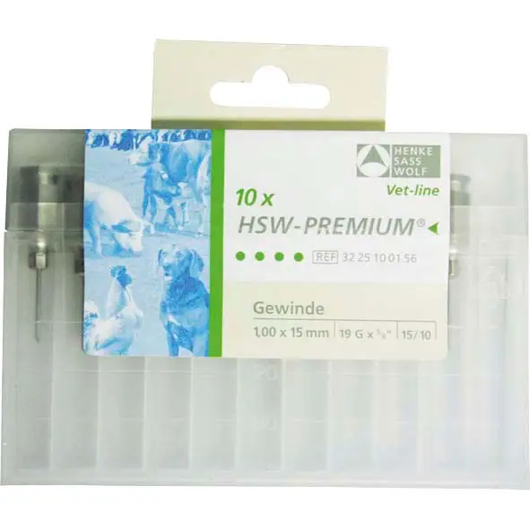 Preiswert Nadeln, Henke-Premium 1,0 x 15 mm (10 Stk)