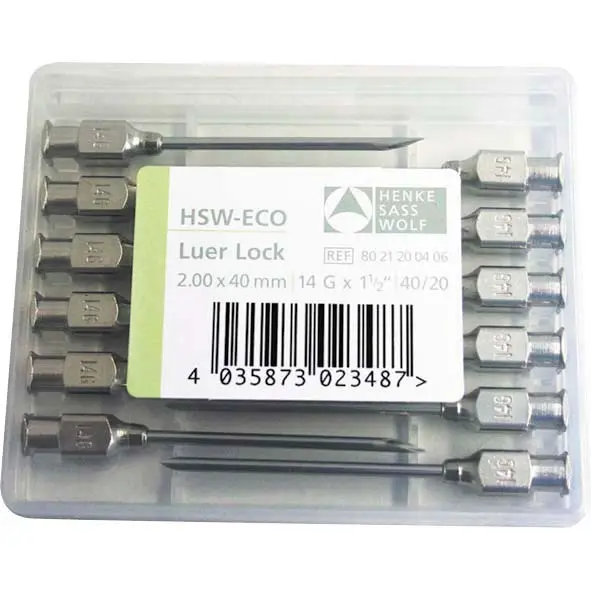 Sonderaktion Veterinärkanülen 2,0 x 40 mm LL (12 Stk)